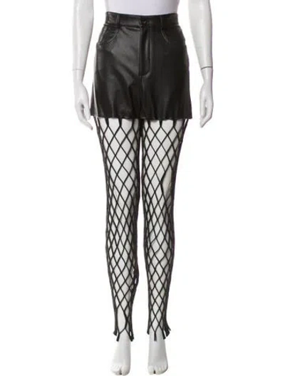 Pre-owned Lapointe Skinny Leg Pants In White