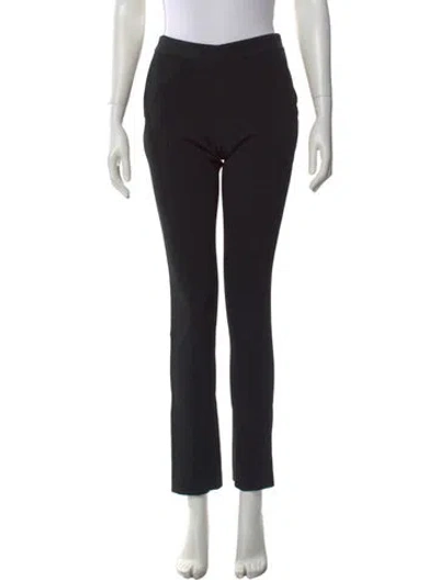 Pre-owned Lapointe Straight Leg Pants In Black