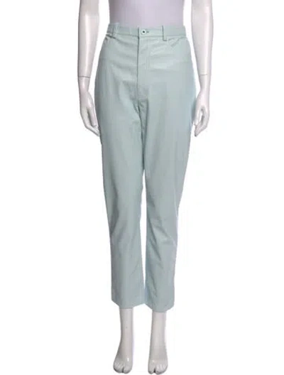 Pre-owned Lapointe Straight Leg Pants In Blue