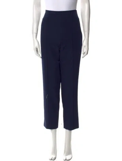 Pre-owned Lapointe Straight Leg Pants In Blue