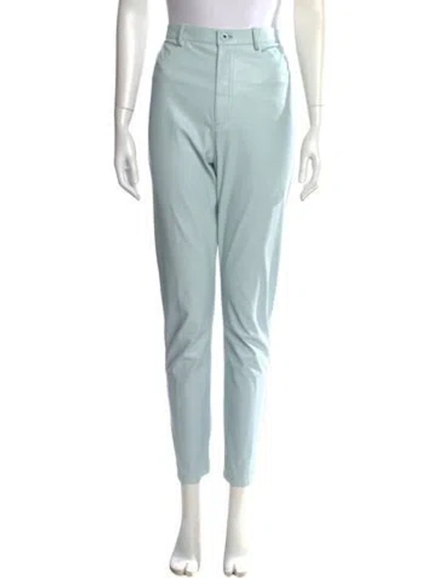 Pre-owned Lapointe Straight Leg Pants In Blue