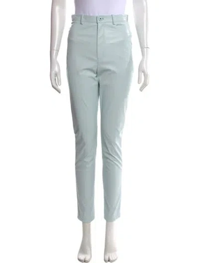 Pre-owned Lapointe Straight Leg Pants In Blue
