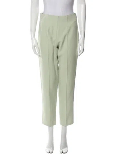 Pre-owned Lapointe Straight Leg Pants In Green