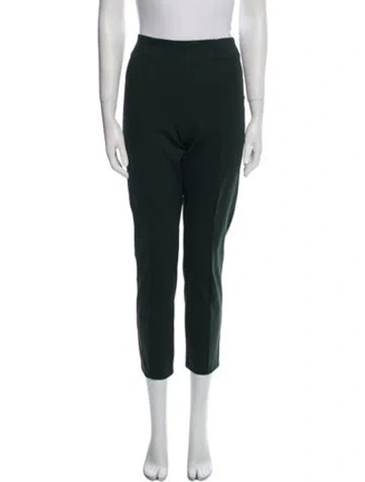 Pre-owned Lapointe Straight Leg Pants In Green