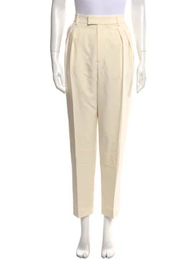 Pre-owned Lapointe Straight Leg Pants In Neutral