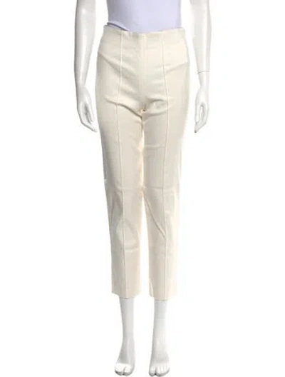 Pre-owned Lapointe Straight Leg Pants In Neutral