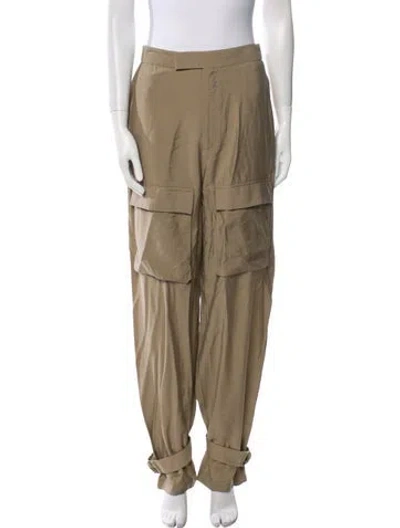 Pre-owned Lapointe Straight Leg Pants In Neutral