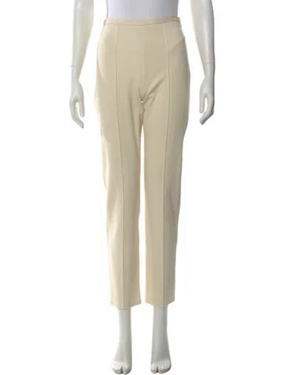 Pre-owned Lapointe Straight Leg Pants In Neutral