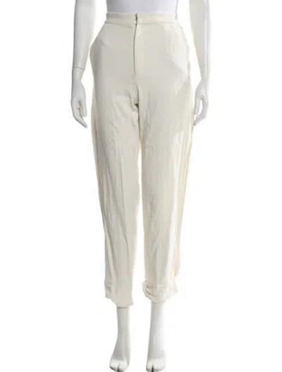 Pre-owned Lapointe Straight Leg Pants In Neutral