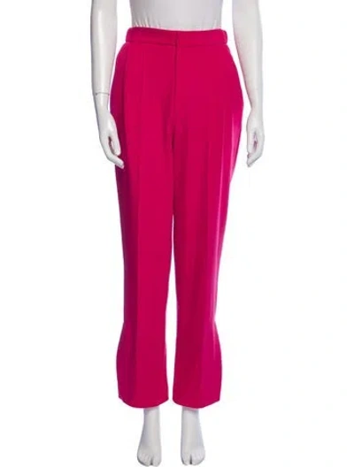 Pre-owned Lapointe Straight Leg Pants In Pink