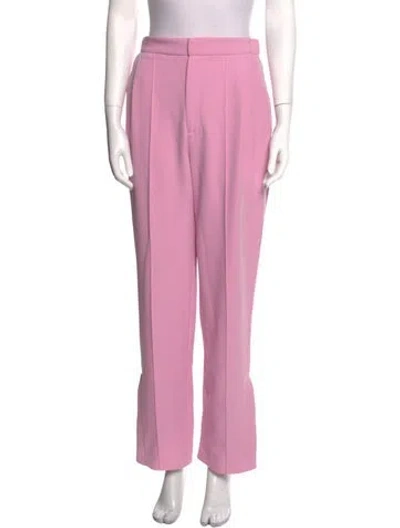Pre-owned Lapointe Straight Leg Pants In Pink