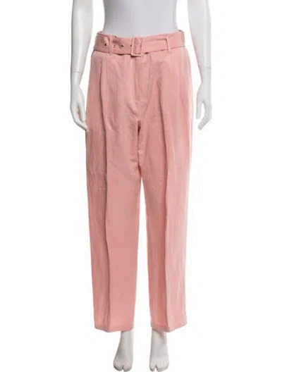 Pre-owned Lapointe Straight Leg Pants In Pink