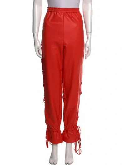 Pre-owned Lapointe Straight Leg Pants W/ Tags In Orange