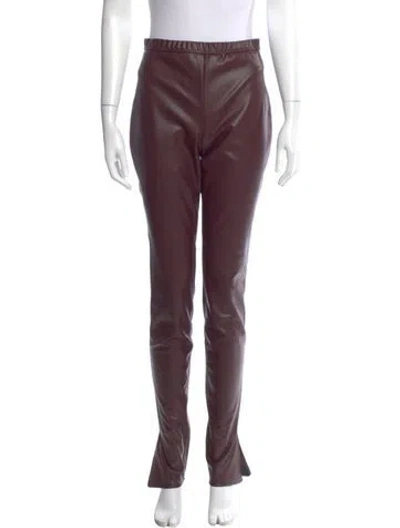 Pre-owned Lapointe Straight Leg Pants W/ Tags In Purple