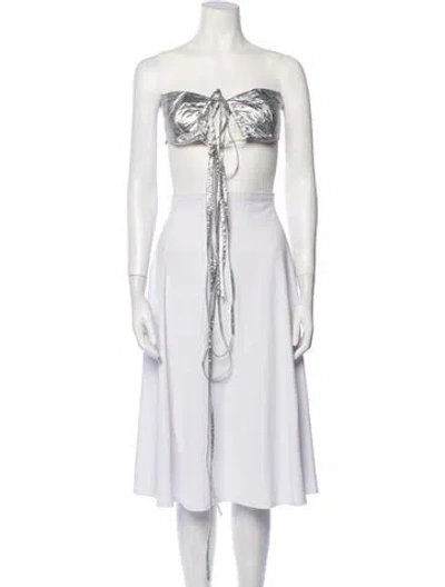 Pre-owned Lapointe Strapless Tunic W/ Tags