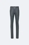 Lapointe Stretch Faux Leather Split Hem Legging