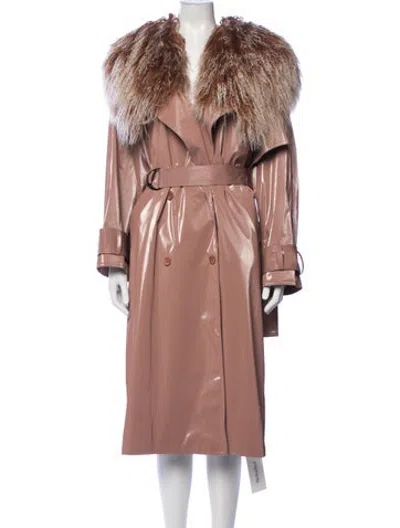 Pre-owned Lapointe Trench Coat W/ Tags In Pink