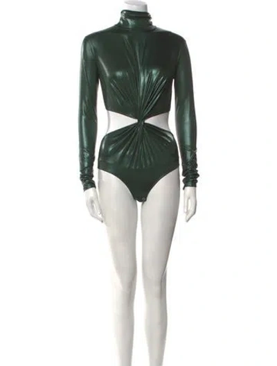 Pre-owned Lapointe Turtleneck Long Sleeve Bodysuit W/ Tags