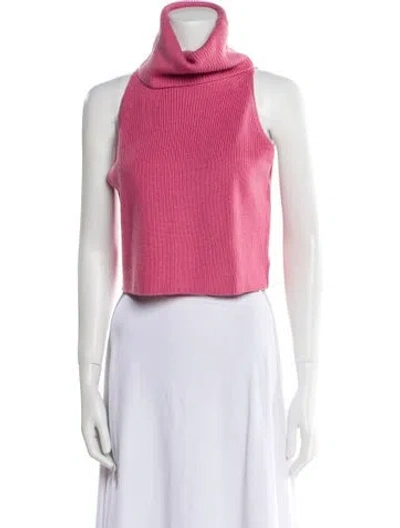 Pre-owned Lapointe Turtleneck Sweater W/ Tags In Pink