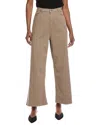 Lapointe Twill High-waist Pant In Brown