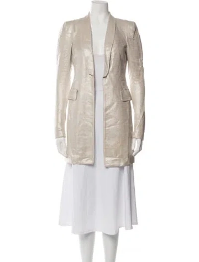 Pre-owned Lapointe Vintage Blazer In Neutrals