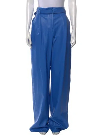 Pre-owned Lapointe Wide Leg Pants In Blue