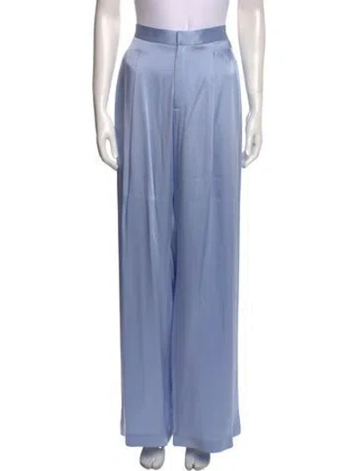 Pre-owned Lapointe Wide Leg Pants In Blue