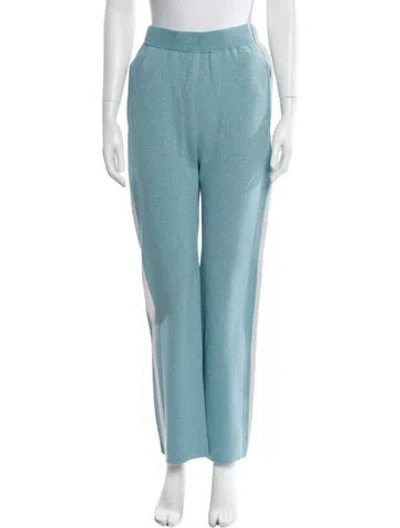 Pre-owned Lapointe Wide Leg Pants In Blue