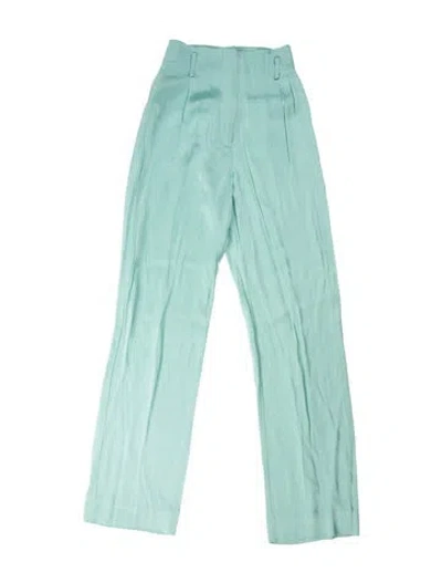 Pre-owned Lapointe Wide Leg Pants In Blue