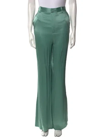 Pre-owned Lapointe Wide Leg Pants In Green