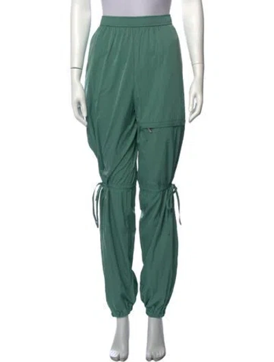 Pre-owned Lapointe Wide Leg Pants In Green