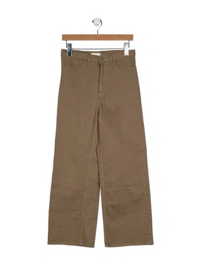 Pre-owned Lapointe Wide Leg Pants In Neutral