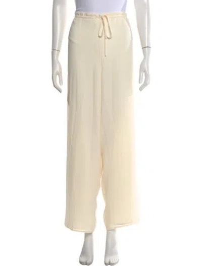 Pre-owned Lapointe Wide Leg Pants In Neutral