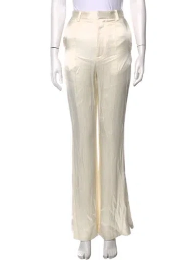 Pre-owned Lapointe Wide Leg Pants In Neutrals