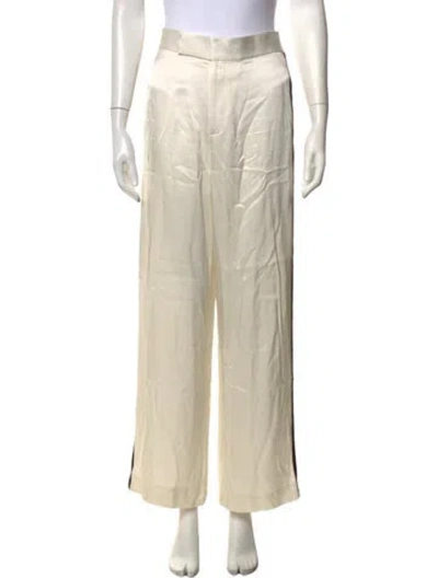 Pre-owned Lapointe Wide Leg Pants In Neutrals