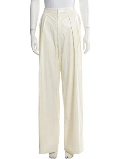 Pre-owned Lapointe Wide Leg Pants In Neutrals