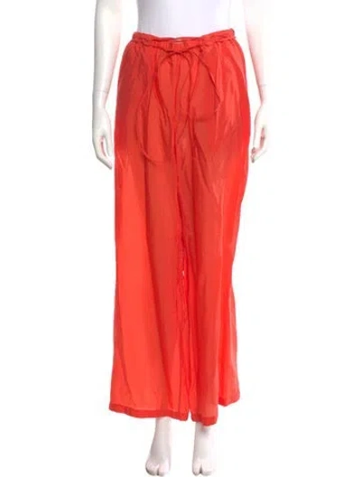Pre-owned Lapointe Wide Leg Pants In Orange