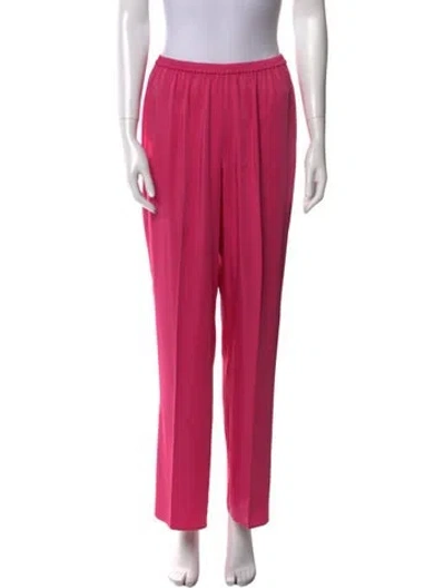 Pre-owned Lapointe Wide Leg Pants In Pink