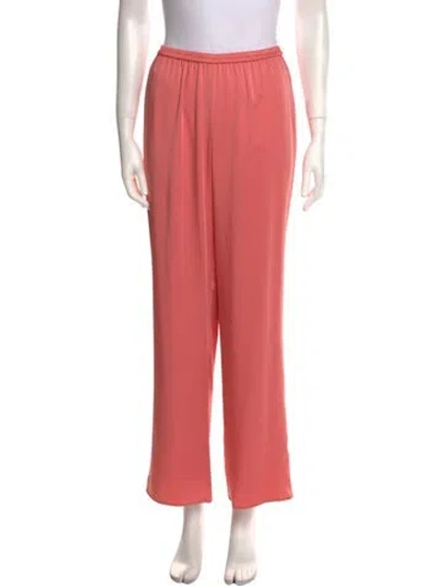Pre-owned Lapointe Wide Leg Pants In Pink