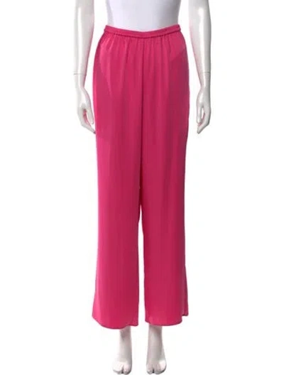 Pre-owned Lapointe Wide Leg Pants In Pink