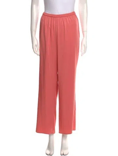 Pre-owned Lapointe Wide Leg Pants In Pink