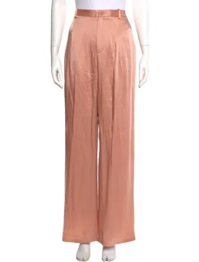 Pre-owned Lapointe Wide Leg Pants In Pink