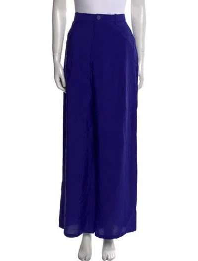 Pre-owned Lapointe Wide Leg Pants In Purple