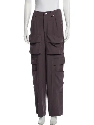 Pre-owned Lapointe Wide Leg Pants In Purple