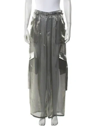 Pre-owned Lapointe Wide Leg Pants W/ Tags In Gray