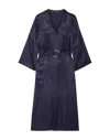 Lapointe Midi Dresses In Blue