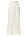 Lapointe Woman Pants Cream Size 4 Acetate, Viscose In White