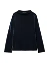 Lapointe T-shirts In Navy Blue