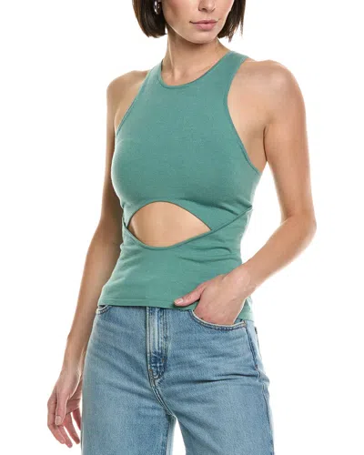 LAPOINTE LAPOINTE WOOL, SILK, & CASHMERE-BLEND TANK TOP