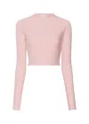 Lapointe X Jonboy Modal Jersey Dolman Tee In Faded Pink
